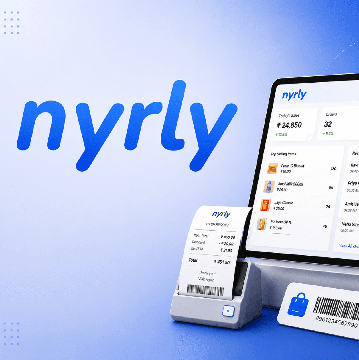 Nyrly: Point-of-Sale Software for Retail